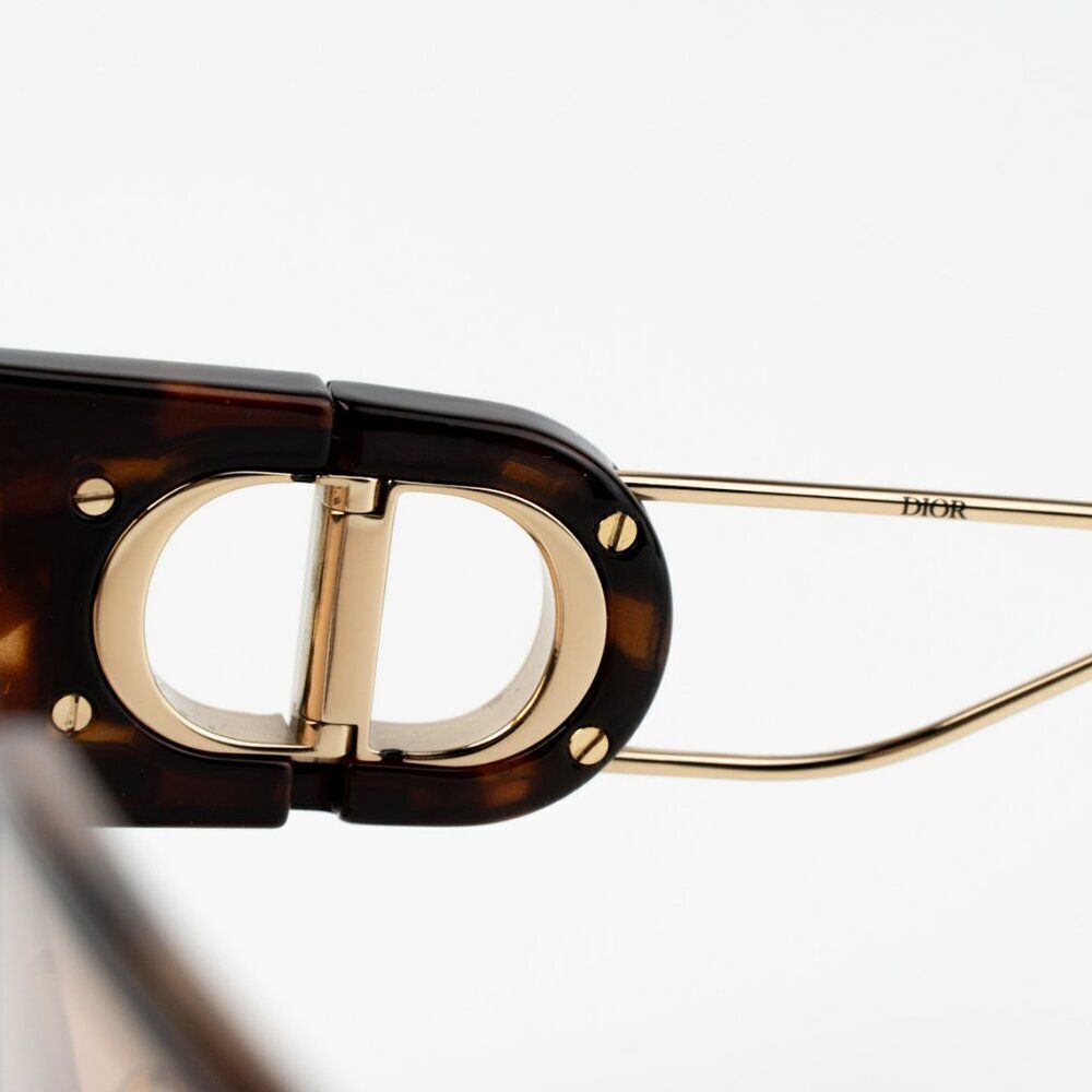 NEW Dior 30MONTAIGNE SU CD40030U 53Y 26L0 Blonde Havana Brown Women Sunglasses - Picture 8 of 11